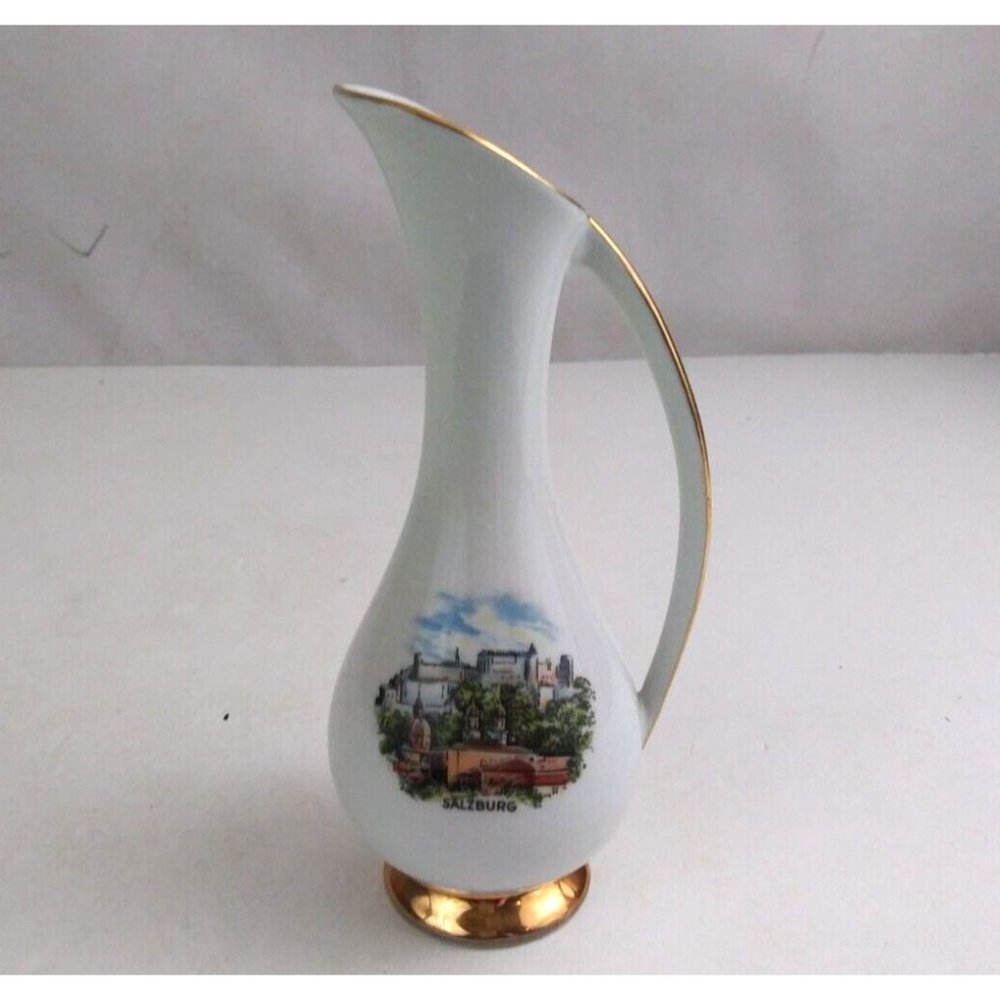 Salzburg Quaktats-Erzeugnis 6.5" Ewer/Pitcher Made in Austria